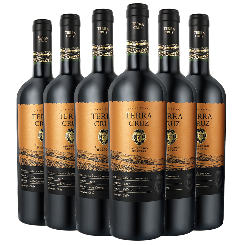 智利 特拉赫鲁兹 珍藏级赤霞珠 干红葡萄酒 750ml/支