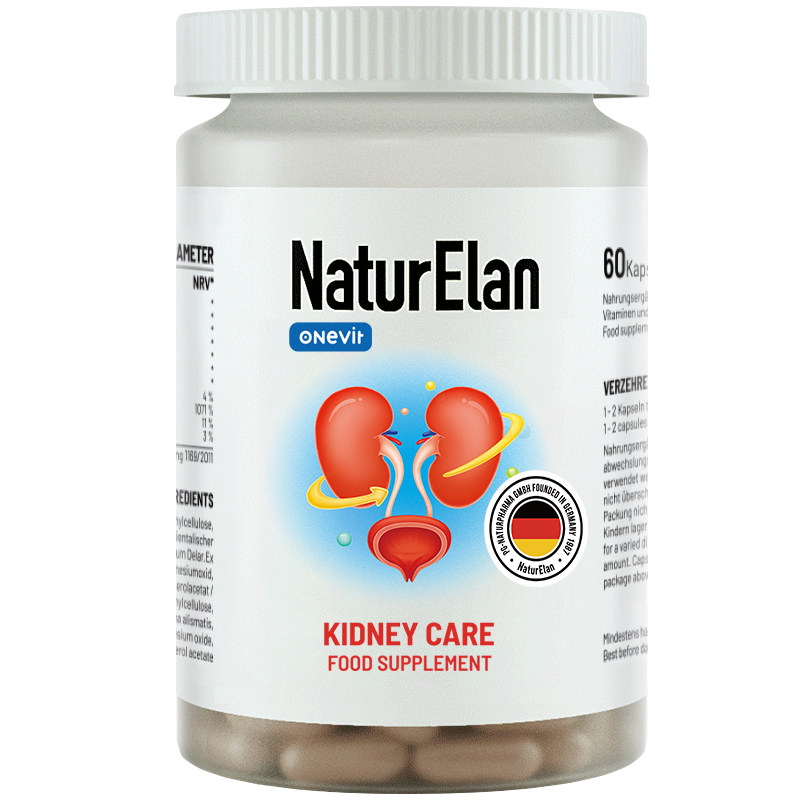 NaturElan 消肾石 强效版 60粒 消除肾结石 肾脏更轻松