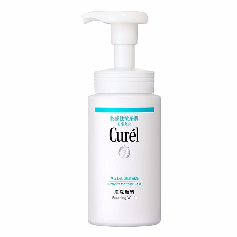 KAO/花王 Curel 珂润润浸保湿洁颜泡沫洗面奶 150ml