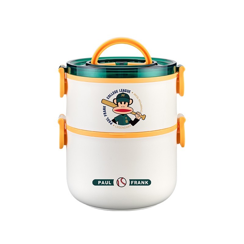 大嘴猴Paul Frank多用便携保温饭盒 1000ML