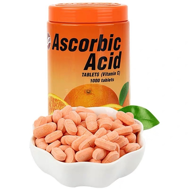 泰国 PATAR VC维生素C咀嚼片儿童成人水果维他命1000粒/罐