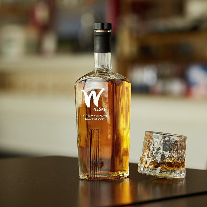 【授权商品】路易马西尼苏格兰威士忌700ml洋酒烈酒鸡尾酒调酒