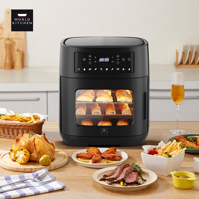 【授权商品】康宁WK-ZG1203/KZ 微智能空气炸烤箱一机多用12L大容量