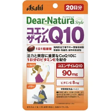 ASAHI/朝日食品 Dear-Natura辅酶Q10胶囊20粒