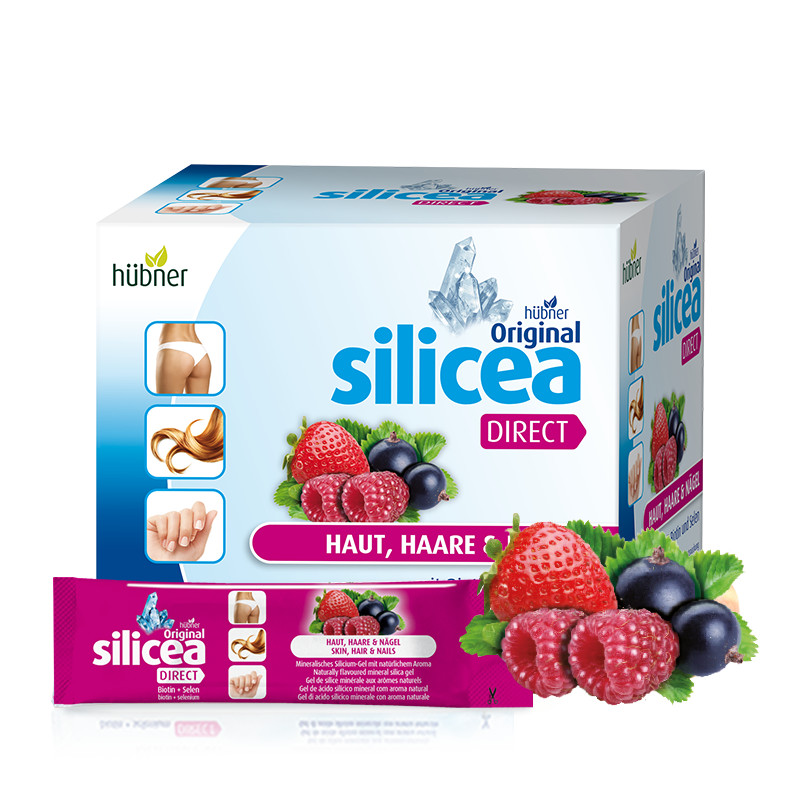 德国Huebner郝柏娜希黎思硅素美容口服液便携吸条红果味 15ml*30条