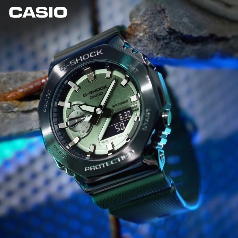 卡西欧（CASIO）手表男士G-SHOCK八王子运动电子学韩表520礼物GM-2100B-3A