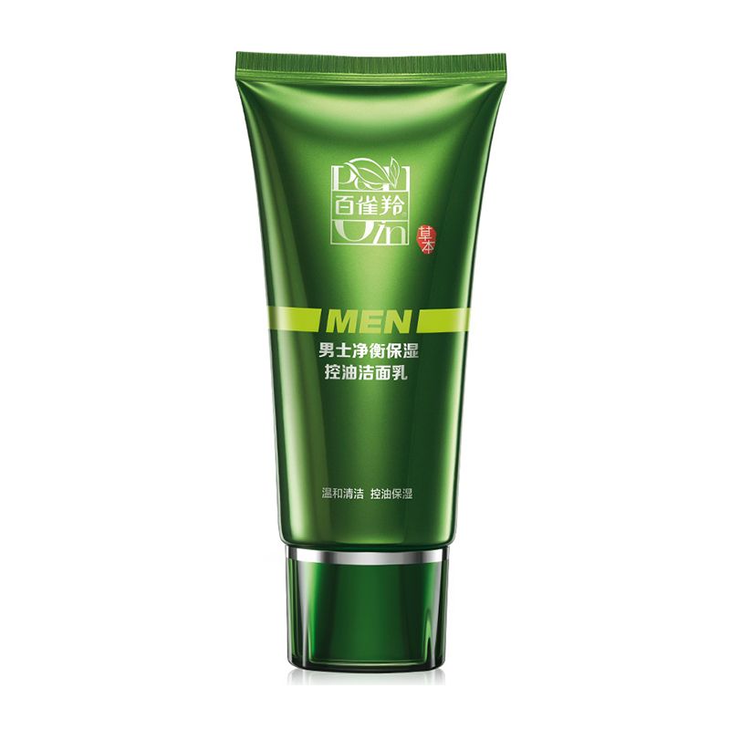 百雀羚男士保湿控油洁面乳100g