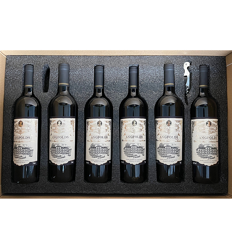 昂富庄园 葡萄酒六支装礼盒750ml