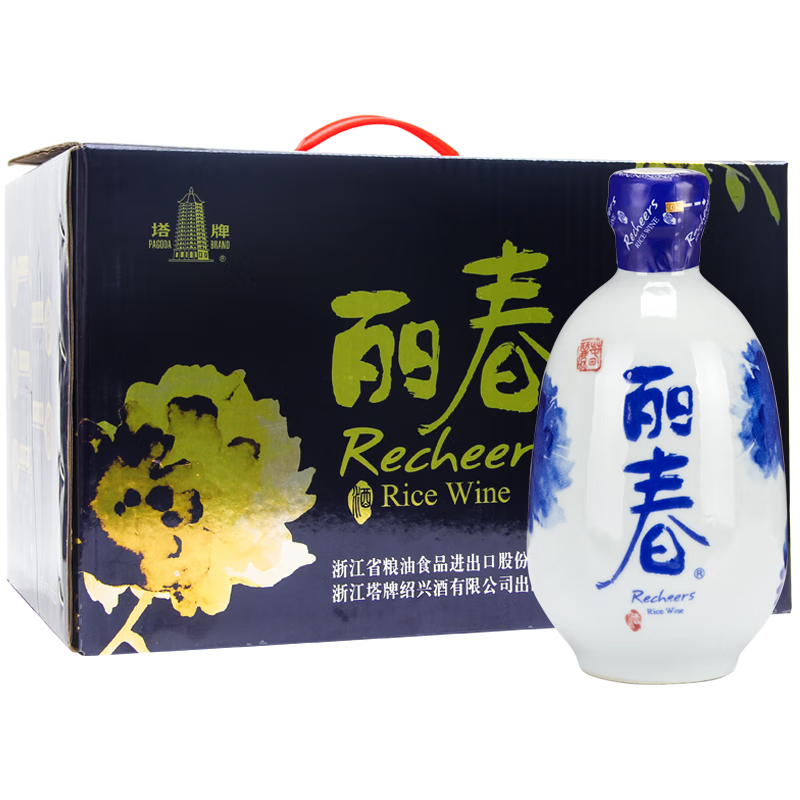 塔牌 丽春 特型干型 绍兴 黄酒 375ml*6瓶 整箱装