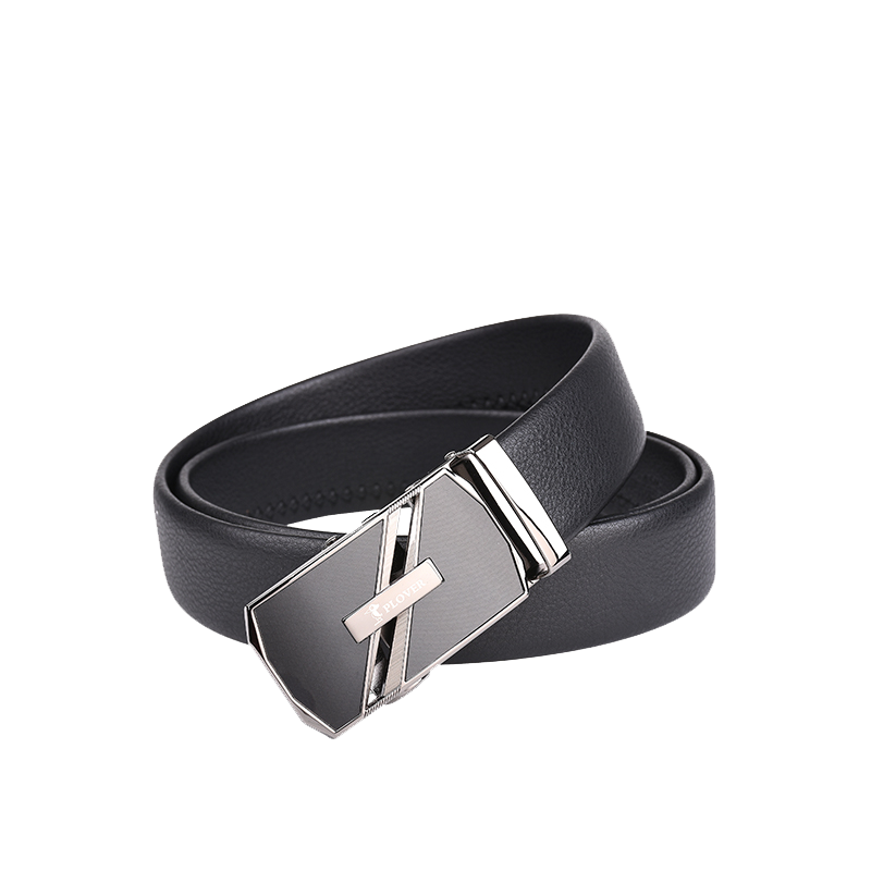 啄木鸟PLOVER男士自动扣皮带商务腰带裤带 GD04A01-DA-B1