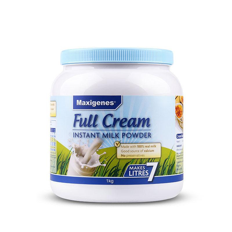 澳大利亚Maxigenes美可卓（蓝胖子）全脂高钙奶粉 1kg
