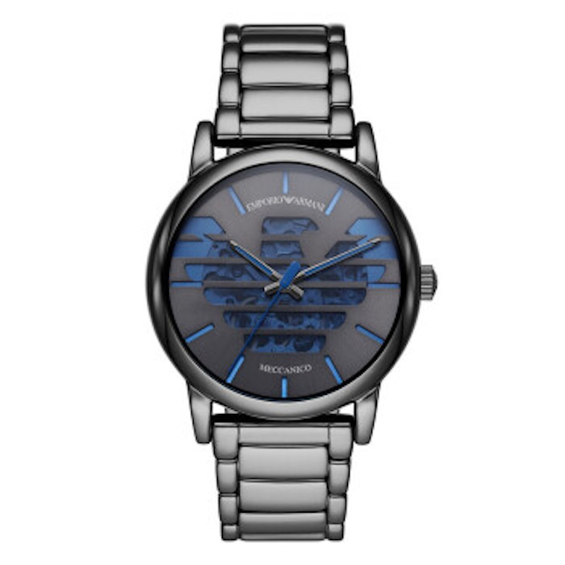 机芯质保2年  Armani阿玛尼宋威龙同款机械全自动镂空机械男士手表AR60029