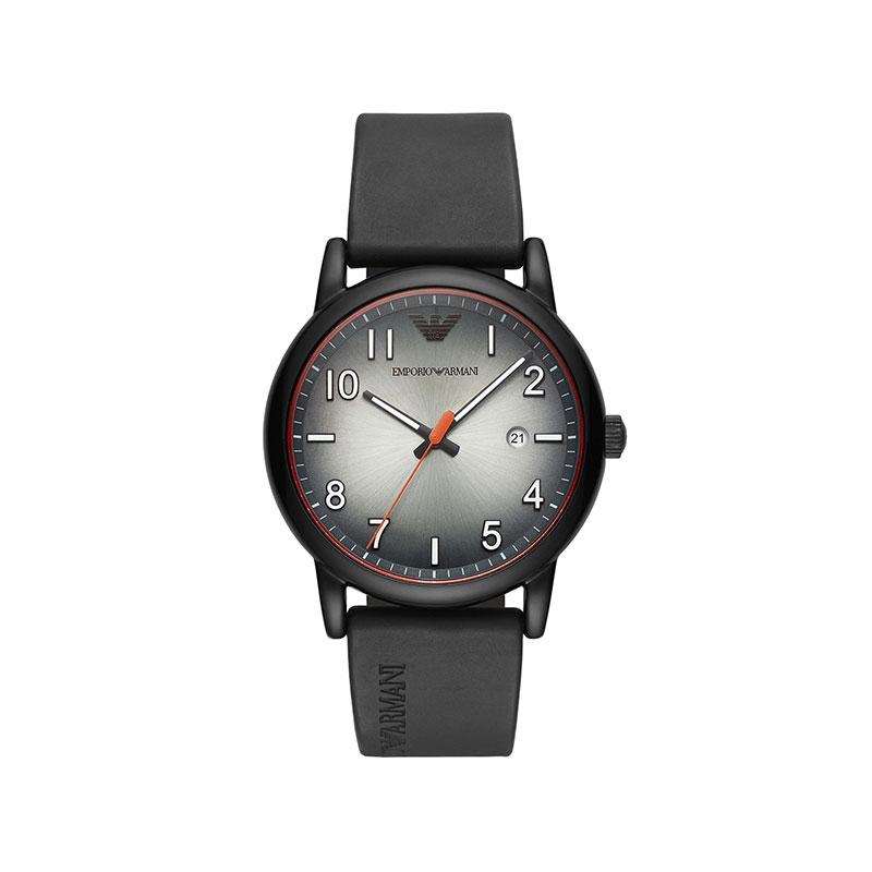 【机芯质保一年】意大利阿玛尼Armani新款皮带男士手表 时尚休闲石英腕表AR11176