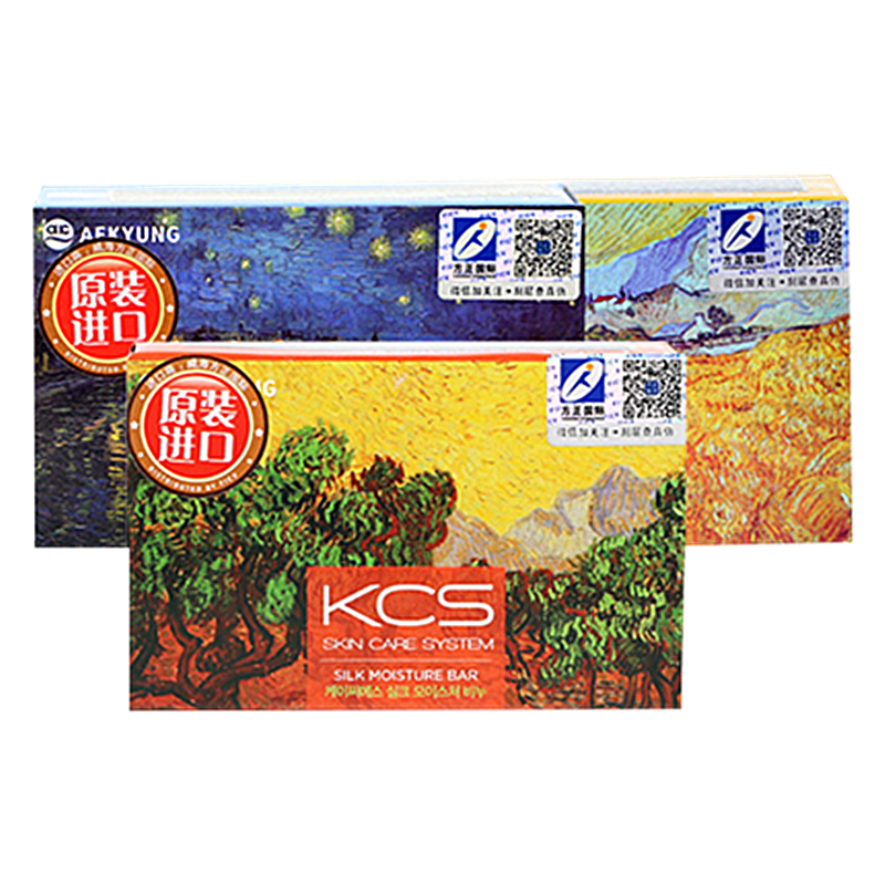 AEKYUNG/爱敬洁净滋润香皂 洁面沐浴香水皂 100g