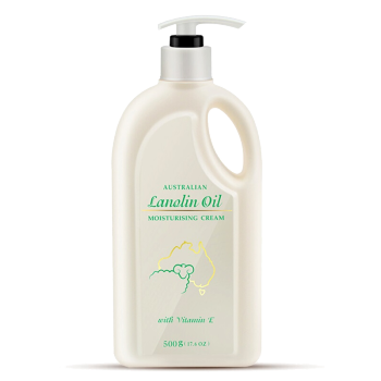 澳洲GM澳芝曼绵羊油VE身体乳500g 大容量家庭装可做护手霜