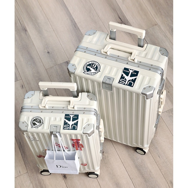 帕蒂诗多功能铝框行李箱女24寸抗摔28拉杆箱男26旅行箱20登机密 码皮箱子成人拉杆箱