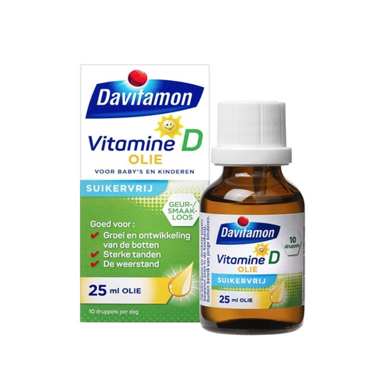 荷兰Davitamon宝宝维生素D3滴剂 25ml