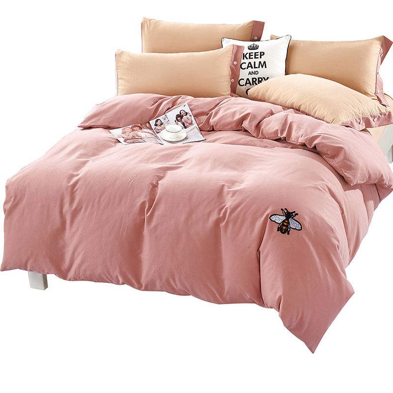 金丝莉蚕丝贡棉套件流行风-200x230cm