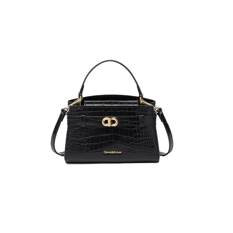 CinvaiKrose 官网旗舰店包包女式新款手提包迷你凯莉包高级质感单肩斜挎包女包