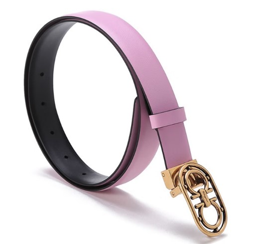 SALVATORE FERRAGAMO 粉色女士腰带 750885
