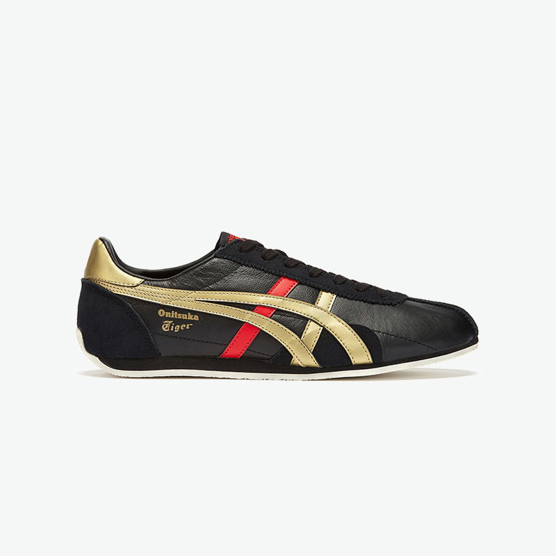 Onitsuka Tiger鬼塚虎RUNSPARK男女款经典黑色复古运动时尚休闲鞋