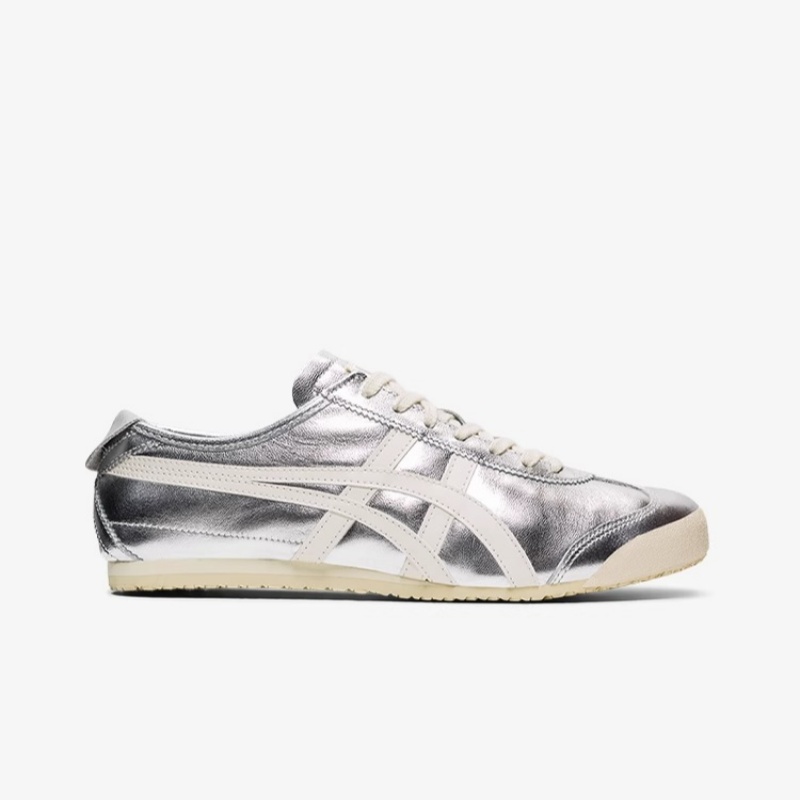 [经典]Onitsuka Tiger鬼塚虎MEXICO 66复古银色男女运动休闲鞋