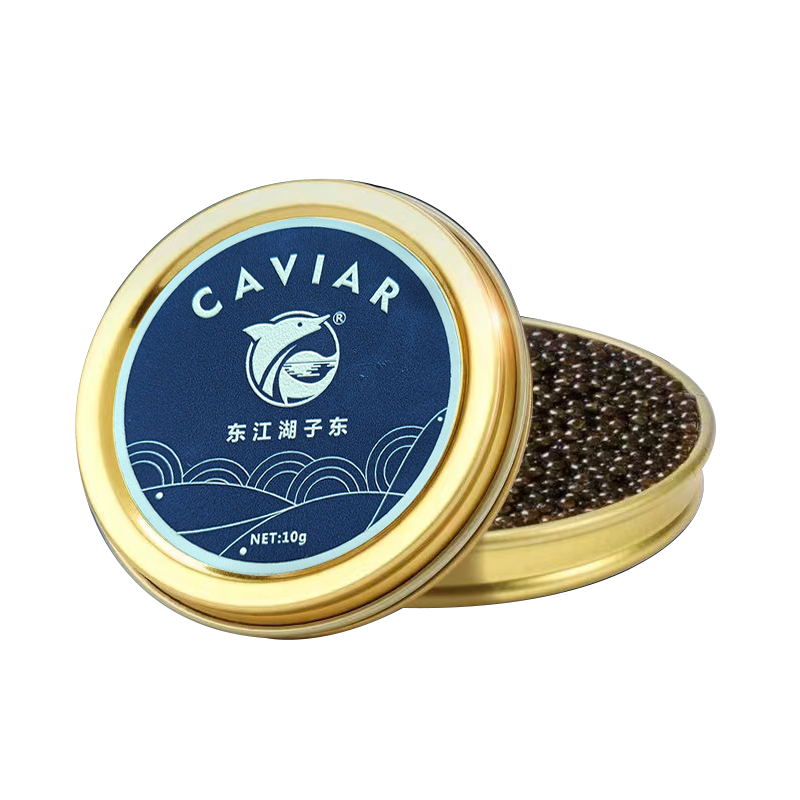 渔家情 鱼子酱 十一年鲟鱼籽 东江湖子东鲟鱼子酱礼盒罐头鱼子酱即食