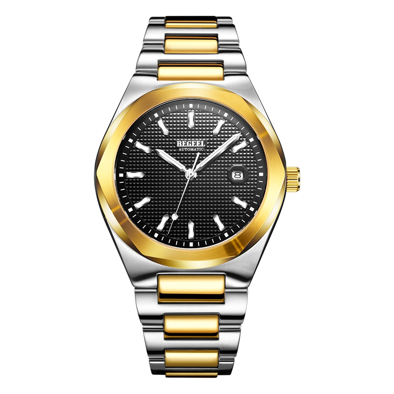 宾爵全自动机械手表男表3色可选正品送礼礼物防水男士手表夜光表商务款