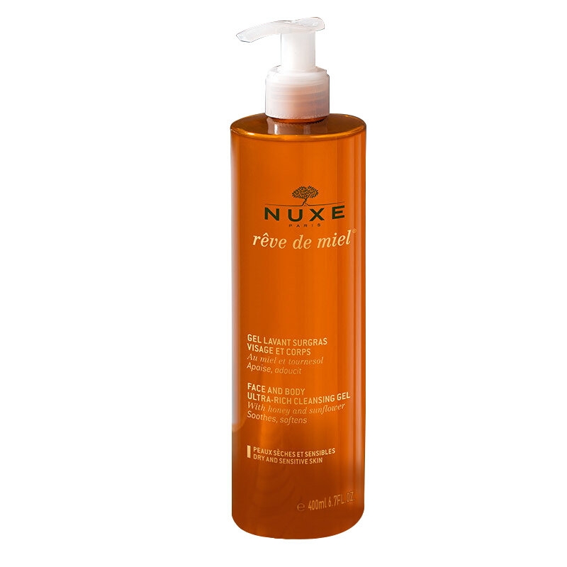 【法国直邮】Nuxe/欧树 蜂蜜洁面凝胶 400ml