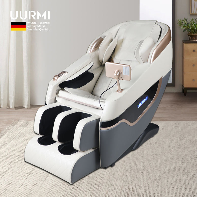 UURMI悠米德国品牌全新升级零重力高端按摩椅 机械手仿生全身气囊包裹按摩 智能语音操控 腰背加热