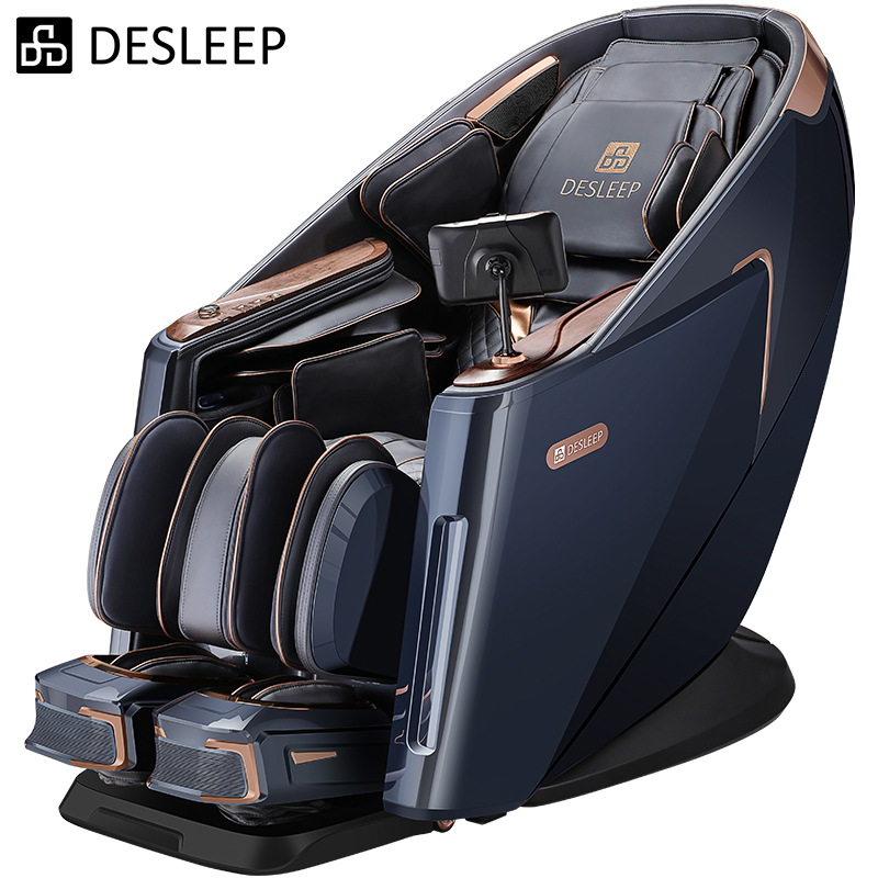 迪斯4D机芯按摩椅全身太空舱多功能电动按摩椅蓝牙音乐触屏手控器送父母礼物A80L/A80L plus