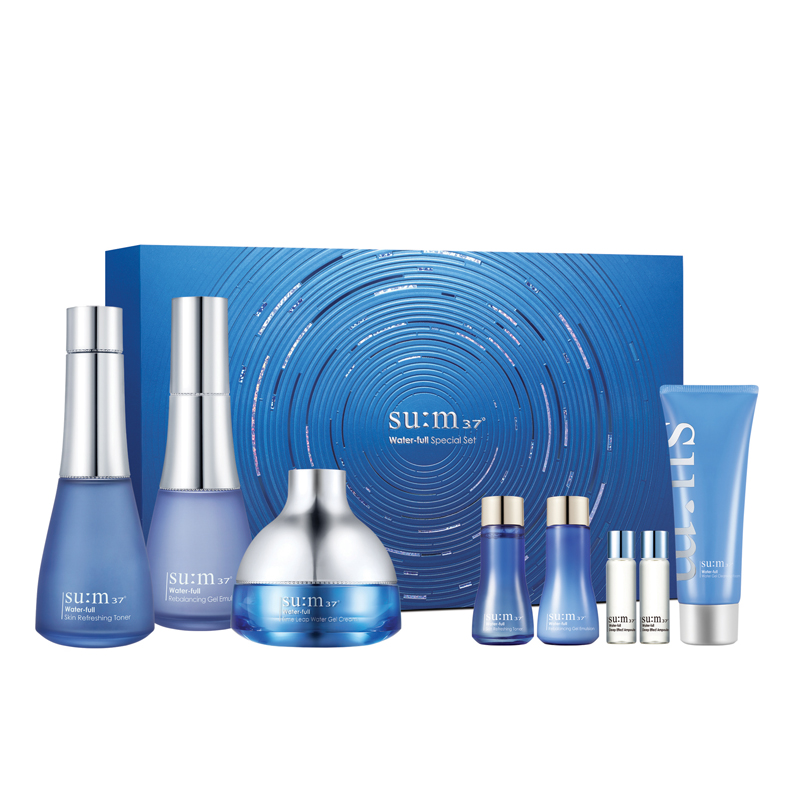 韩国苏秘水漾37°沁润系列7件套  套盒
