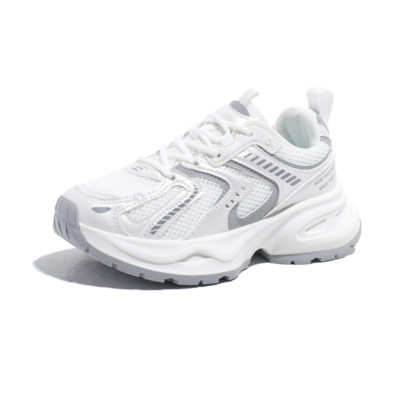 Didankate老爹鞋女款 新款女学生秋季高级感小白鞋百搭厚底运动鞋G2307休闲鞋子女士成人