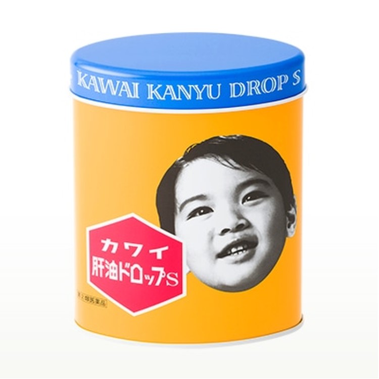 kawai鱼肝油儿童肝油丸钙卡哇伊鱼肝油可爱的A+D香蕉味糖 300粒
