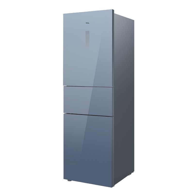TCL 260P6-C 260升风冷无霜AAT负氧离子养鲜 双变频 家用三门电冰箱（星云蓝）