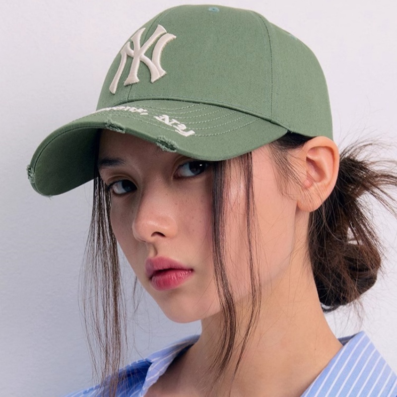 MLB官方 男女情侣棒球帽遮阳刺绣LOGO帽子运动休闲时尚鸭舌帽CPKP