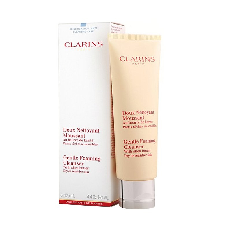 法国CLARINS 娇韵诗 温和泡沫洁面 洗面奶 125毫升 黄色