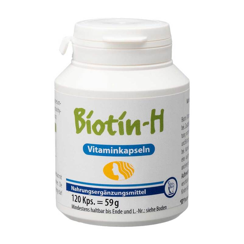 【荷兰直邮】BIOTIN 生物素 H 维生素胶囊 60/120粒
